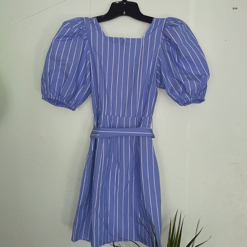 Express Blue Mini Dress Size XSmall - Picture 2 of 3